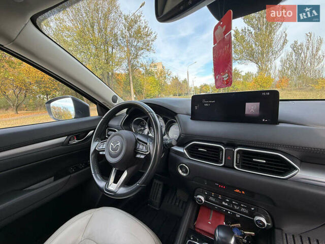 Синий Мазда СХ-5, объемом двигателя 2.49 л и пробегом 90 тыс. км за 21000 $, фото 1 на Automoto.ua