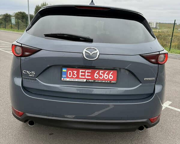 Синий Мазда СХ-5, объемом двигателя 2.5 л и пробегом 73 тыс. км за 21000 $, фото 4 на Automoto.ua