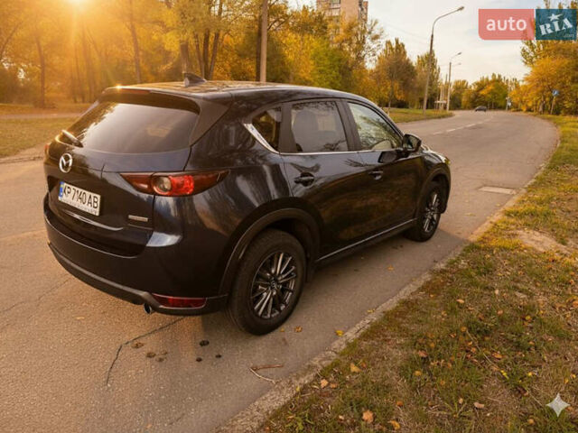 Синий Мазда СХ-5, объемом двигателя 2.49 л и пробегом 90 тыс. км за 21000 $, фото 2 на Automoto.ua