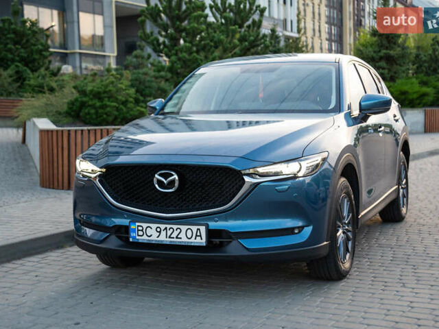 Синий Мазда СХ-5, объемом двигателя 2 л и пробегом 40 тыс. км за 27500 $, фото 1 на Automoto.ua