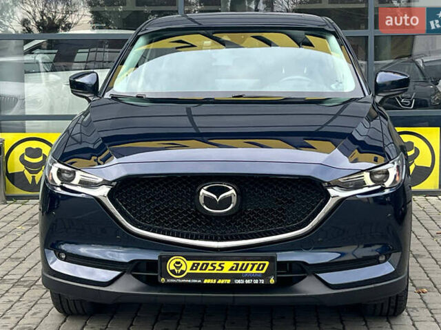 Синий Мазда СХ-5, объемом двигателя 2.5 л и пробегом 66 тыс. км за 25700 $, фото 1 на Automoto.ua