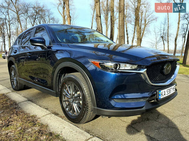Синий Мазда СХ-5, объемом двигателя 2.5 л и пробегом 16 тыс. км за 24000 $, фото 1 на Automoto.ua