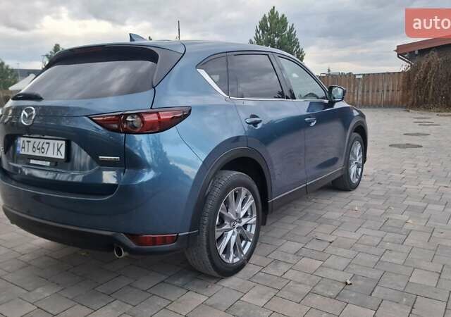Синий Мазда СХ-5, объемом двигателя 2.49 л и пробегом 45 тыс. км за 22500 $, фото 2 на Automoto.ua