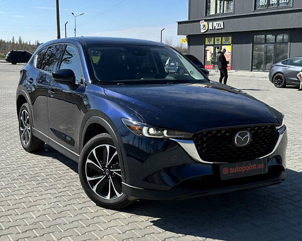 Синий Мазда СХ-5, объемом двигателя 2.49 л и пробегом 27 тыс. км за 25400 $, фото 1 на Automoto.ua