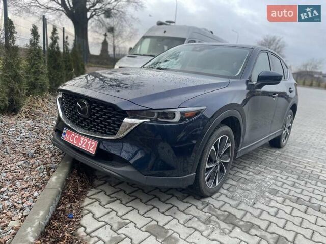 Синий Мазда СХ-5, объемом двигателя 2.5 л и пробегом 63 тыс. км за 23000 $, фото 1 на Automoto.ua