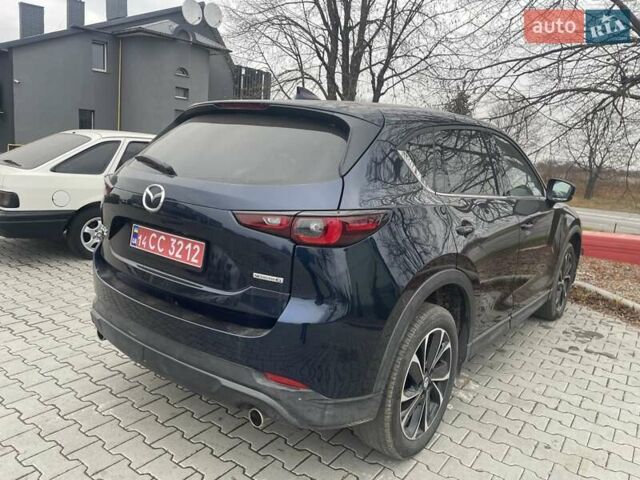 Синий Мазда СХ-5, объемом двигателя 2.5 л и пробегом 63 тыс. км за 23000 $, фото 2 на Automoto.ua