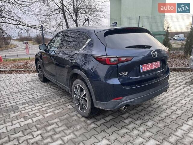 Синий Мазда СХ-5, объемом двигателя 2.5 л и пробегом 63 тыс. км за 23000 $, фото 4 на Automoto.ua