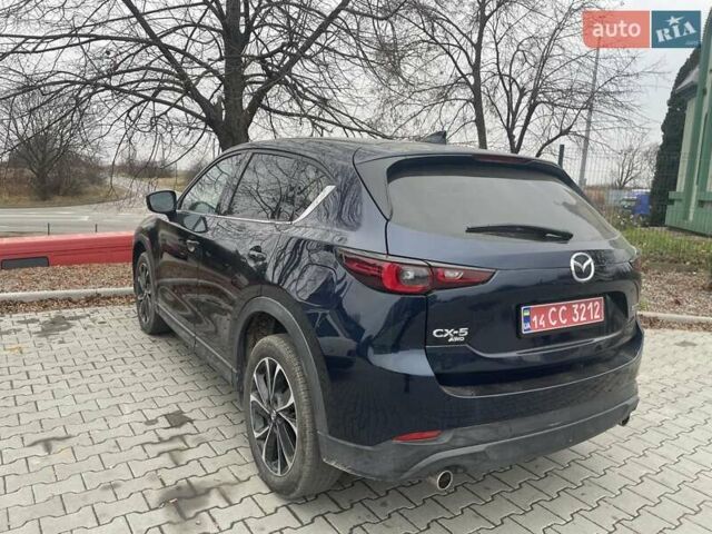 Синий Мазда СХ-5, объемом двигателя 2.5 л и пробегом 63 тыс. км за 23000 $, фото 5 на Automoto.ua