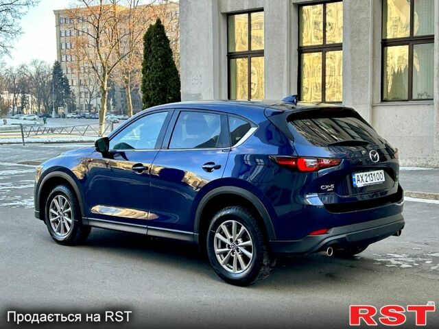 Синий Мазда СХ-5, объемом двигателя 2.5 л и пробегом 18 тыс. км за 23500 $, фото 4 на Automoto.ua