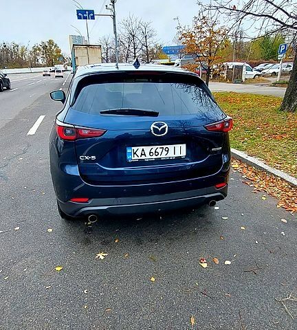 Синий Мазда СХ-5, объемом двигателя 2 л и пробегом 350 тыс. км за 26600 $, фото 3 на Automoto.ua