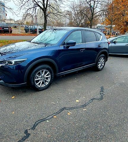 Синий Мазда СХ-5, объемом двигателя 2 л и пробегом 350 тыс. км за 26600 $, фото 1 на Automoto.ua