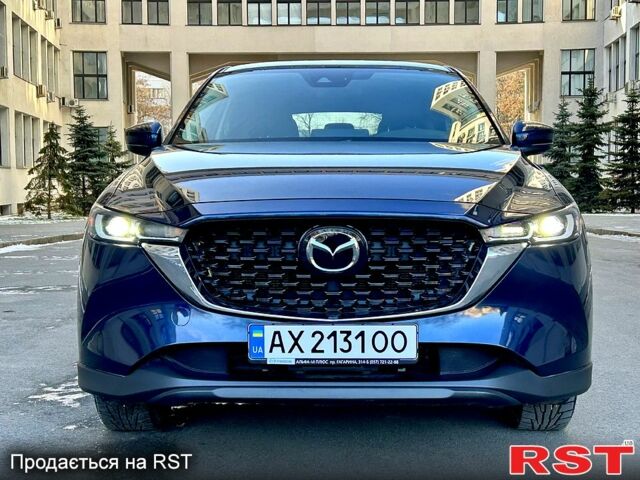 Синий Мазда СХ-5, объемом двигателя 2.5 л и пробегом 18 тыс. км за 23500 $, фото 1 на Automoto.ua