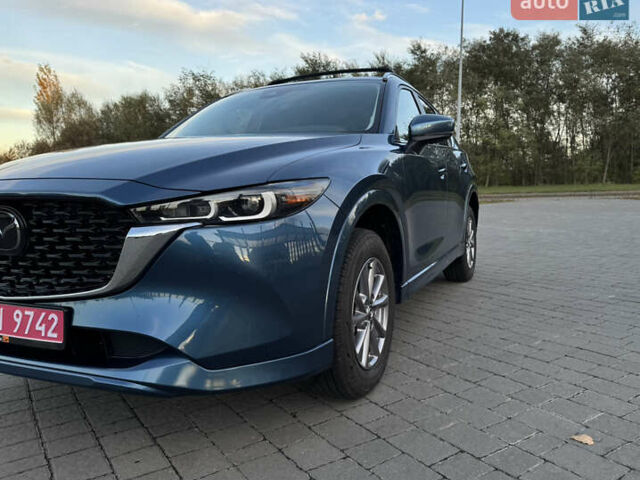 Мазда СХ-5 2024 у Львові на Automoto.ua Синій Мазда СХ-5, об'ємом двигуна 2.49 л та пробігом 4 тис. км за 25300 $, фото 4 на Automoto.ua