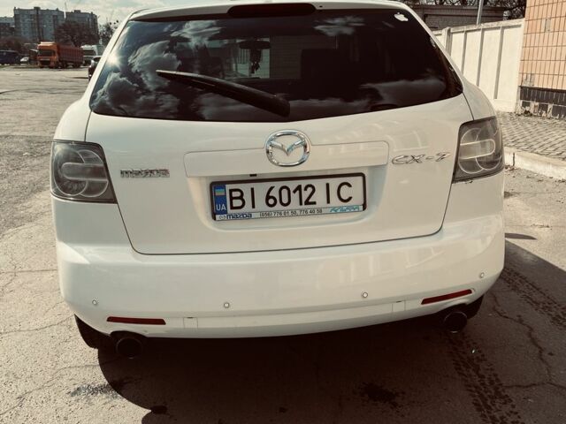 Белый Мазда СХ-7, объемом двигателя 2.3 л и пробегом 206 тыс. км за 6999 $, фото 2 на Automoto.ua