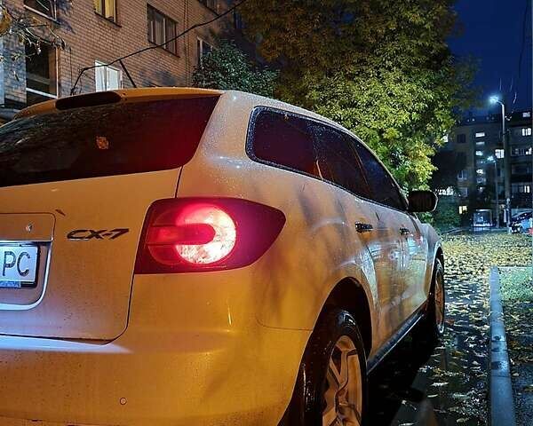Білий Мазда СХ-7, об'ємом двигуна 2.3 л та пробігом 90 тис. км за 8999 $, фото 2 на Automoto.ua