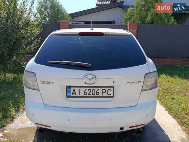 Белый Мазда СХ-7, объемом двигателя 2.3 л и пробегом 169 тыс. км за 7500 $, фото 1 на Automoto.ua