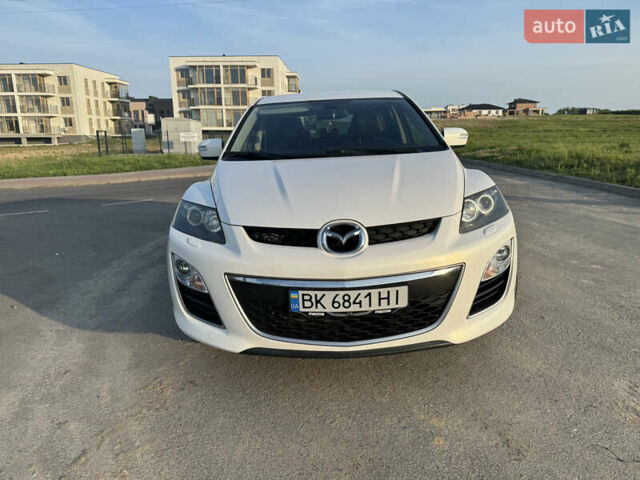 Мазда СХ-7 2010 в Ровно на Automoto.ua Белый Мазда СХ-7, объемом двигателя 2.18 л и пробегом 181 тыс. км за 10800 $, фото 5 на Automoto.ua