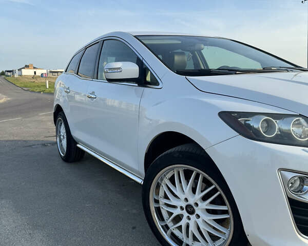 Мазда СХ-7 2010 в Ровно на Automoto.ua Белый Мазда СХ-7, объемом двигателя 2.18 л и пробегом 181 тыс. км за 10800 $, фото 8 на Automoto.ua