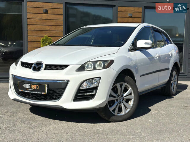 Белый Мазда СХ-7, объемом двигателя 2.2 л и пробегом 214 тыс. км за 8100 $, фото 1 на Automoto.ua