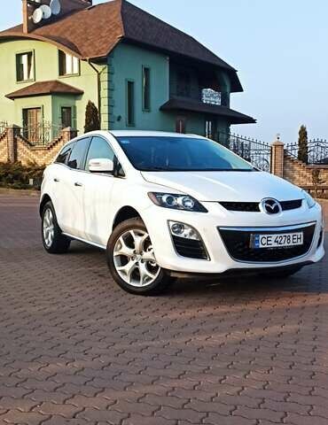 Белый Мазда СХ-7, объемом двигателя 2.2 л и пробегом 191 тыс. км за 12000 $, фото 1 на Automoto.ua