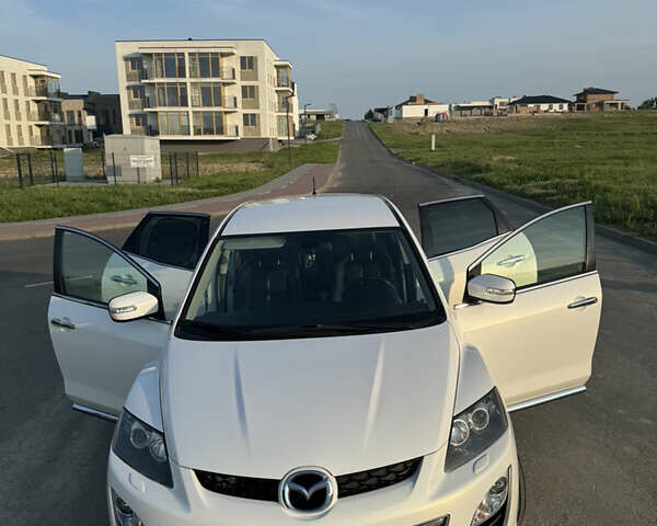 Мазда СХ-7 2010 в Ровно на Automoto.ua Белый Мазда СХ-7, объемом двигателя 2.18 л и пробегом 181 тыс. км за 10800 $, фото 10 на Automoto.ua