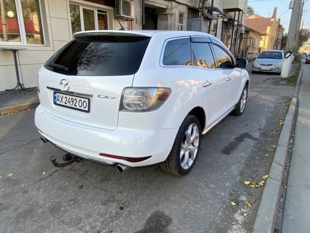 Мазда СХ-7 2011 в Харькове на Automoto.ua Белый Мазда СХ-7, объемом двигателя 2.3 л и пробегом 175 тыс. км за 8500 $, фото 4 на Automoto.ua