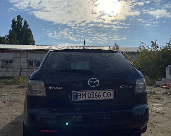 Черный Мазда СХ-7, объемом двигателя 2.3 л и пробегом 230 тыс. км за 6500 $, фото 1 на Automoto.ua