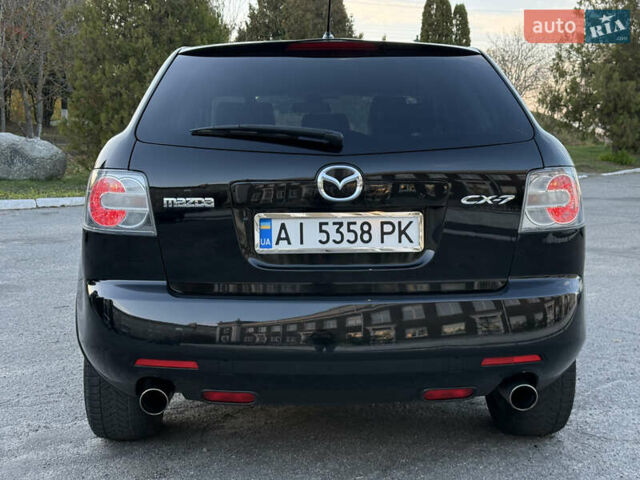 Мазда СХ-7 2008 в Тараще на Automoto.ua Черный Мазда СХ-7, объемом двигателя 2.26 л и пробегом 135 тыс. км за 8200 $, фото 7 на Automoto.ua