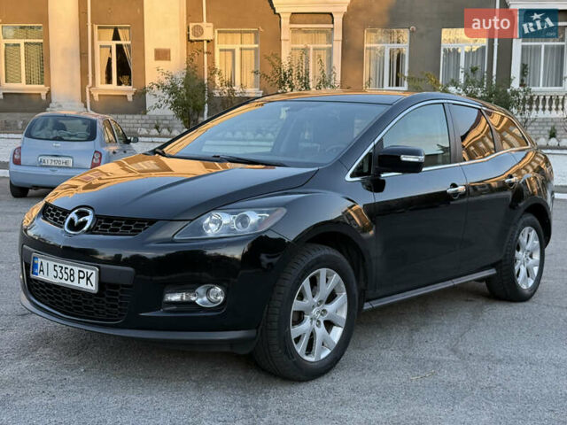 Мазда СХ-7 2008 в Тараще на Automoto.ua Черный Мазда СХ-7, объемом двигателя 2.26 л и пробегом 135 тыс. км за 8200 $, фото 2 на Automoto.ua