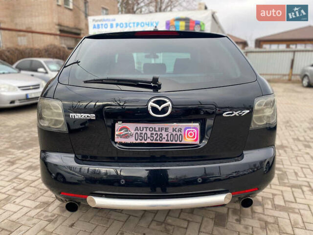 Черный Мазда СХ-7, объемом двигателя 2.3 л и пробегом 164 тыс. км за 7450 $, фото 4 на Automoto.ua
