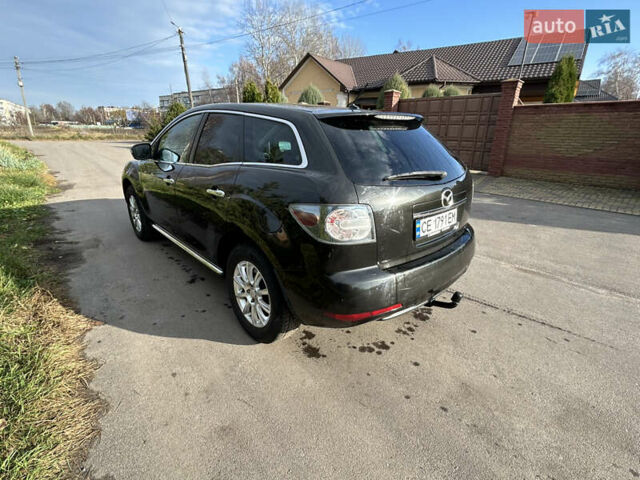 Черный Мазда СХ-7, объемом двигателя 2.2 л и пробегом 211 тыс. км за 9950 $, фото 1 на Automoto.ua