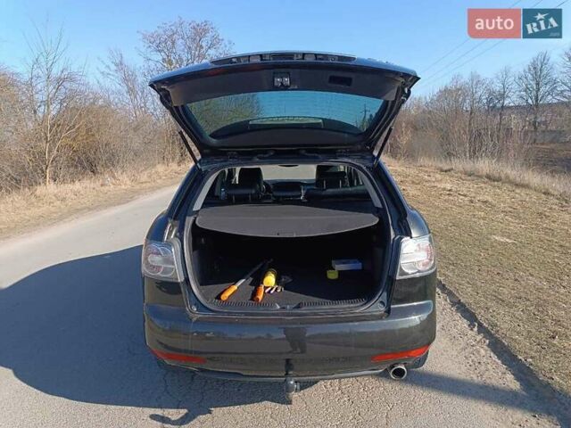 Черный Мазда СХ-7, объемом двигателя 2.2 л и пробегом 215 тыс. км за 10500 $, фото 16 на Automoto.ua