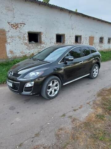 Черный Мазда СХ-7, объемом двигателя 2.2 л и пробегом 211 тыс. км за 13000 $, фото 2 на Automoto.ua
