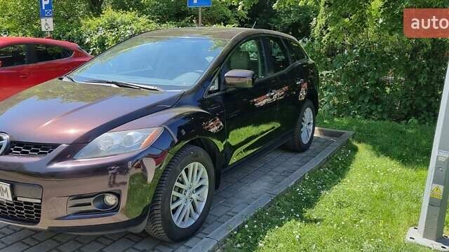 Фиолетовый Мазда СХ-7, объемом двигателя 2.3 л и пробегом 177 тыс. км за 4700 $, фото 2 на Automoto.ua