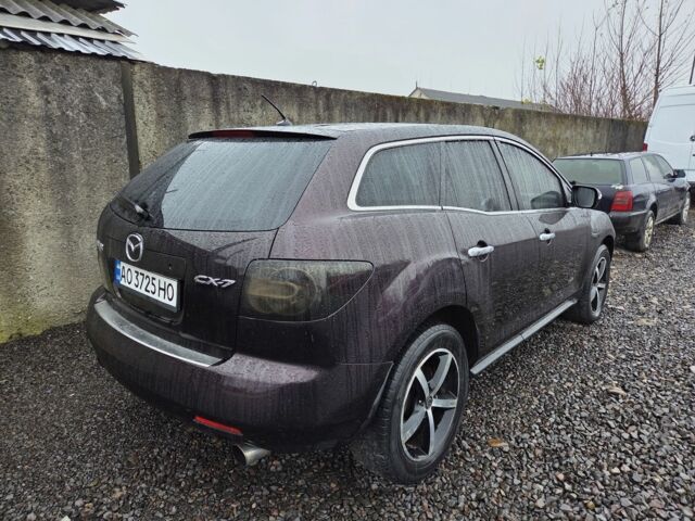 Фиолетовый Мазда СХ-7, объемом двигателя 2.3 л и пробегом 277 тыс. км за 6900 $, фото 1 на Automoto.ua