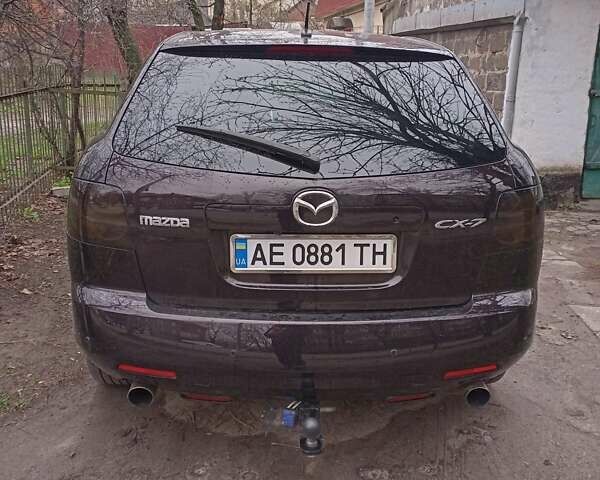 Мазда СХ-7 2009 в Петропавловке на Automoto.ua Фиолетовый Мазда СХ-7, объемом двигателя 2.3 л и пробегом 230 тыс. км за 9000 $, фото 2 на Automoto.ua