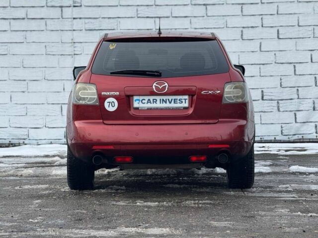 Красный Мазда СХ-7, объемом двигателя 2.3 л и пробегом 190 тыс. км за 6500 $, фото 4 на Automoto.ua