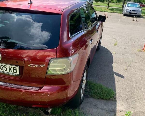 Красный Мазда СХ-7, объемом двигателя 2.3 л и пробегом 169 тыс. км за 5700 $, фото 12 на Automoto.ua