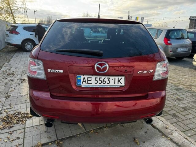 Красный Мазда СХ-7, объемом двигателя 2.3 л и пробегом 195 тыс. км за 7500 $, фото 5 на Automoto.ua