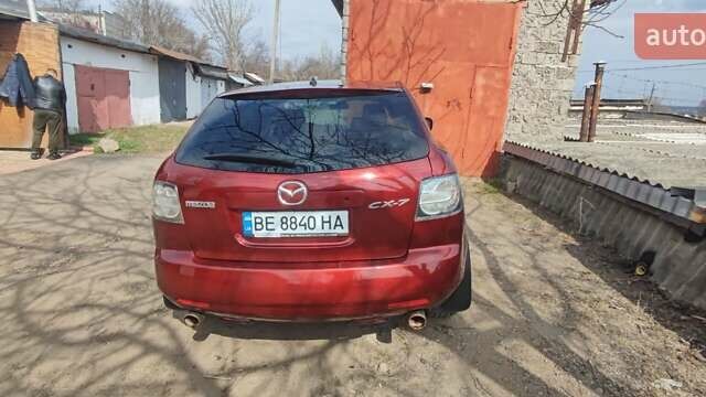 Красный Мазда СХ-7, объемом двигателя 2.3 л и пробегом 110 тыс. км за 5300 $, фото 4 на Automoto.ua