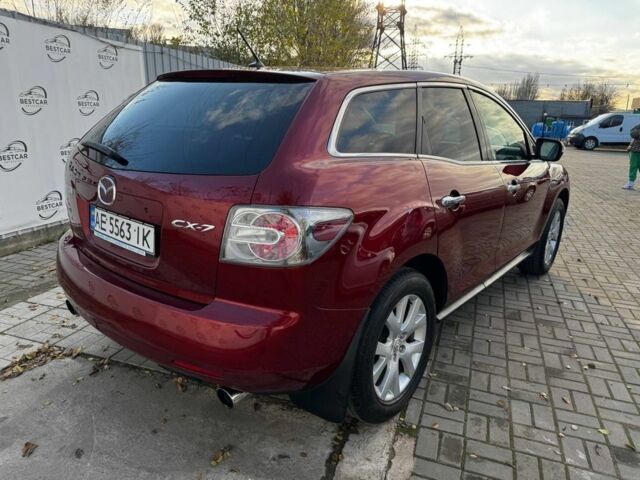 Красный Мазда СХ-7, объемом двигателя 2.3 л и пробегом 195 тыс. км за 7500 $, фото 2 на Automoto.ua