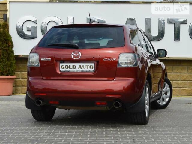 Красный Мазда СХ-7, объемом двигателя 2.26 л и пробегом 159 тыс. км за 7500 $, фото 9 на Automoto.ua