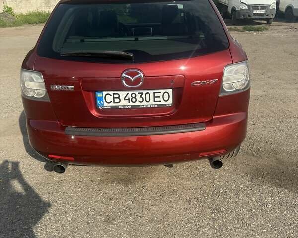 Красный Мазда СХ-7, объемом двигателя 2.3 л и пробегом 86 тыс. км за 7500 $, фото 2 на Automoto.ua