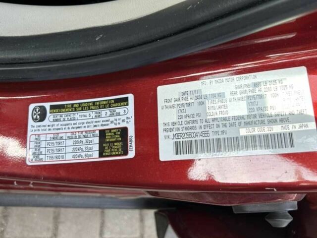 Красный Мазда СХ-7, объемом двигателя 2.5 л и пробегом 200 тыс. км за 10496 $, фото 6 на Automoto.ua