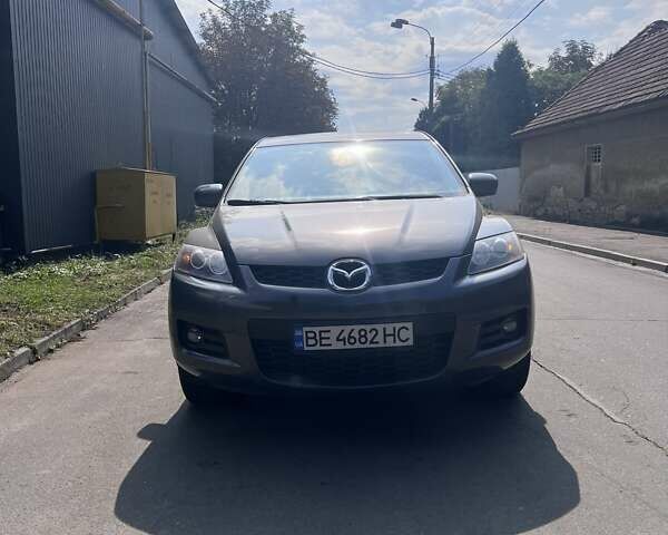 Серый Мазда СХ-7, объемом двигателя 2.3 л и пробегом 150 тыс. км за 7000 $, фото 3 на Automoto.ua