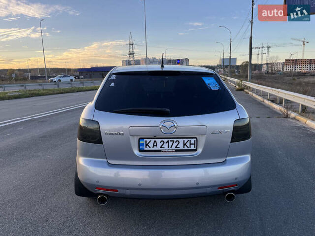 Серый Мазда СХ-7, объемом двигателя 2.3 л и пробегом 161 тыс. км за 8500 $, фото 3 на Automoto.ua