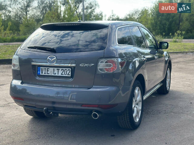 Серый Мазда СХ-7, объемом двигателя 2.2 л и пробегом 189 тыс. км за 8800 $, фото 12 на Automoto.ua