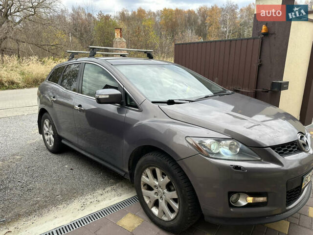 Серый Мазда СХ-7, объемом двигателя 2.3 л и пробегом 221 тыс. км за 6950 $, фото 1 на Automoto.ua