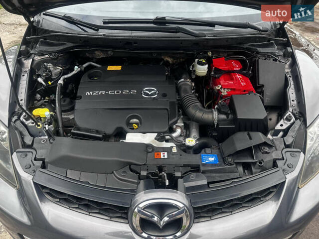 Сірий Мазда СХ-7, об'ємом двигуна 2.2 л та пробігом 189 тис. км за 9500 $, фото 67 на Automoto.ua