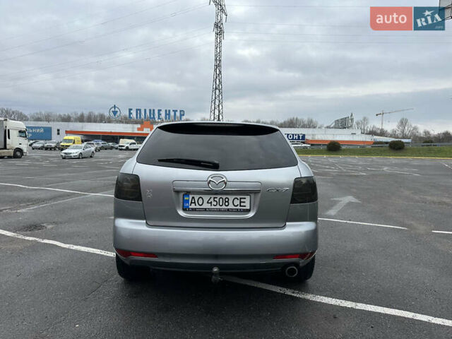 Серый Мазда СХ-7, объемом двигателя 2.18 л и пробегом 180 тыс. км за 10500 $, фото 3 на Automoto.ua